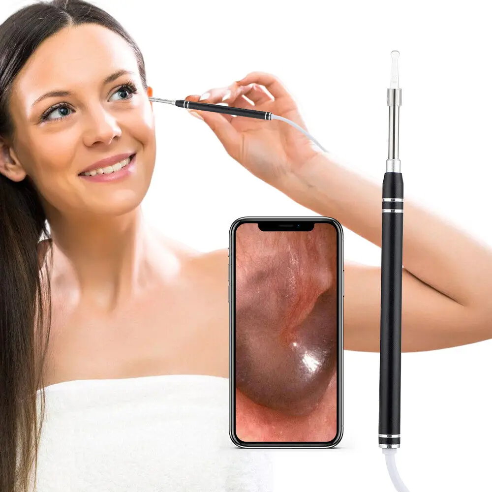Wireless Ohrenschmalz Remover HD Kamera Ear Cleaner Ear Cleaning Endoskop Set Image