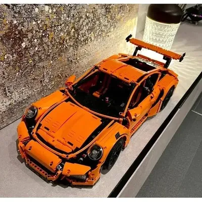 MOC GT3 RS Technisches Auto, kompatibel mit 42056, 2704+ Bausteine-Set für Erwachsene und Kinder, Image