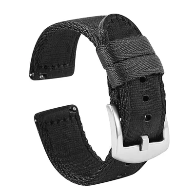 Premium-Nylon-Uhrenarmband mit Schnellverschluss, 18 mm, 20 mm, 22 mm, Sicherheitsgurt, Nylon, Image