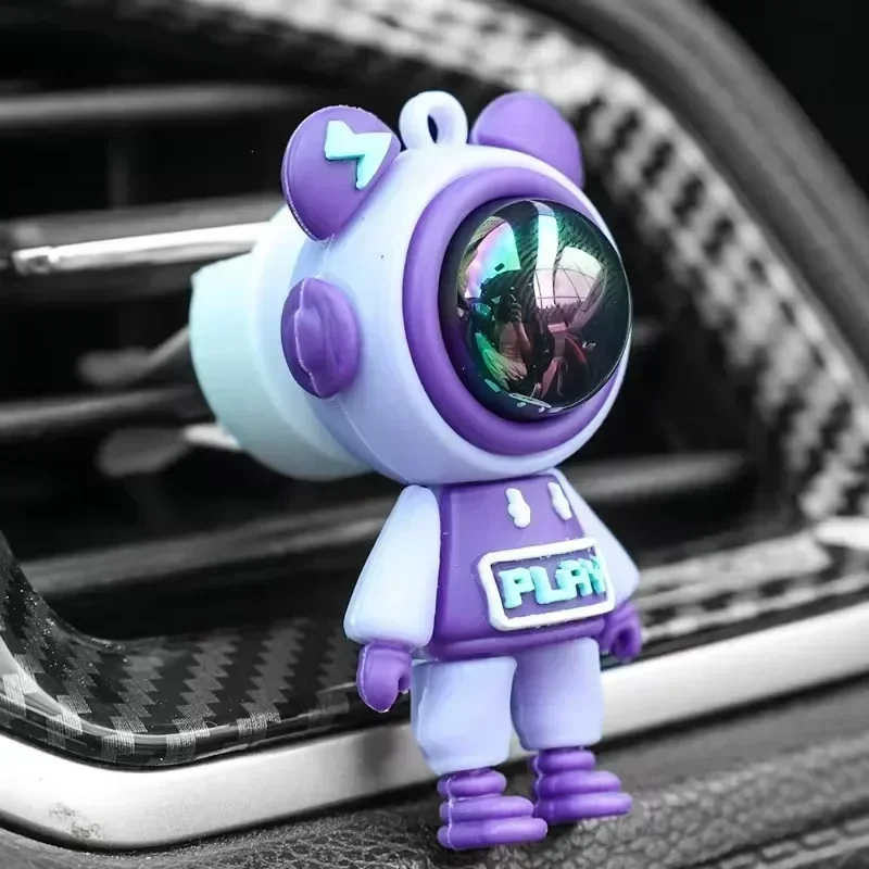 Auto Air Outlet Aromatherapie Tabletten Parfüm Klimaanlage Auto Parfüm Clip Dekoration Auto Cartoon Astronaut Aromatherapie Image