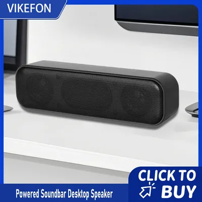 HK-5008 USB-betriebene Soundbar, Desktop-Lautsprecher, kabelgebundene Computer-Soundbox für TV, Image