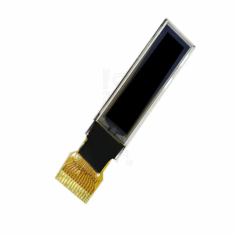 0,87 Zoll OLED Display Modul Armband Display 128*32 Elektronische Kommunikation Display 14PIN SSD1316 Treiber I2C IIC Schnittstelle Image