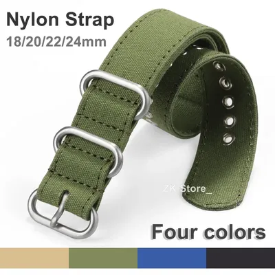 18 mm 20 mm 22 mm elastische gewebte Nylon-Uhrenarmbänder für Omega-Uhrenarmband, Gürtel für Herren, Image