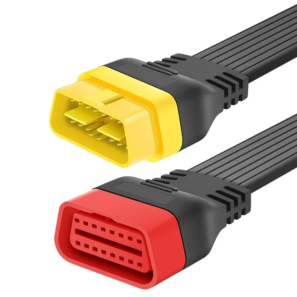 36cm obdii Verlängerung kabel 16-poliger Stecker auf Buchse für think diag easydiag obd2 Stecker 16-poliges Diagnose werkzeug elm327 obd2 Kabel Image