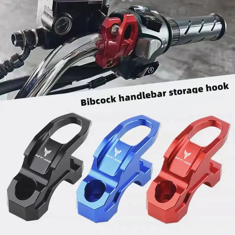 CNC Aluminium Motorrad Zubehör Helm Haken Gepäck Tasche Haken Halter Aufhänger Für Yamaha MT-09 mt09 fz09 MT09 Image