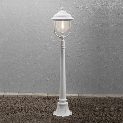 Außen Standlaterne parma Wegeleuchte im Landhausstil, weiß, Höhe 118cm Image