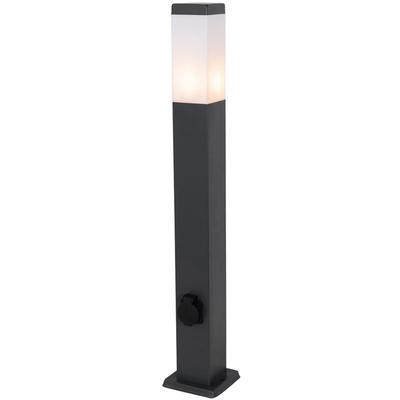 Außenleuchte Dunkelgrau 80 cm mit Fassung IP44 - Malios Image
