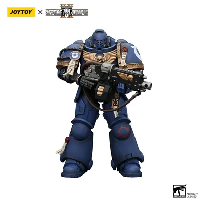 JOYTOY Warhammer 40K 1/18 Action Figure Ultramarines Brother Chairon Anime figures Toys Model