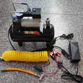 Pompa di gonfiaggio per pneumatici per auto con compressore d'aria 12V 220V Pompa per moto elettrica con compressore d'aria silenzioso portatile senza olio