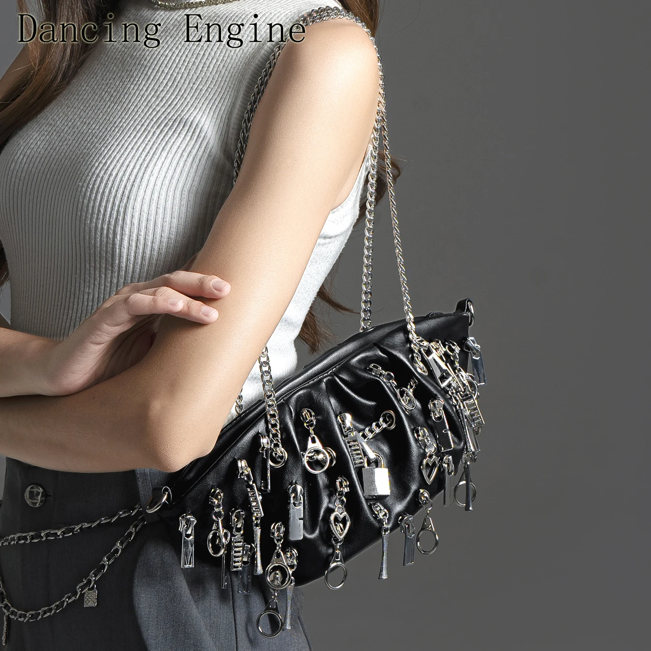 Sacs à main et sac à main de luxe pour femmes, pochette de soirée de styliste, bourse en cuir pu de haute qualité, sacs à main faits à la main