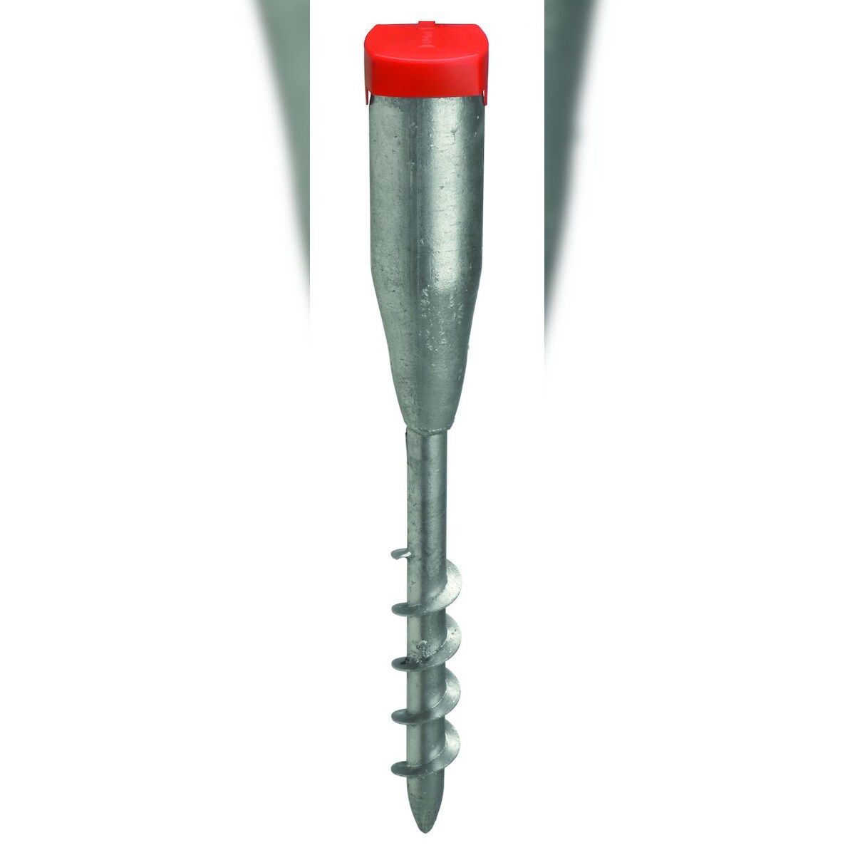 Proregal Eindrehbodenhülse Terra | Geeignet für Ø 2,4/3,8/4,2/5/5,5/6,5 cm | HxBxT 56x8x8cm | Stahl | inkl. Eindrehstange | Zum Eindrehen Image