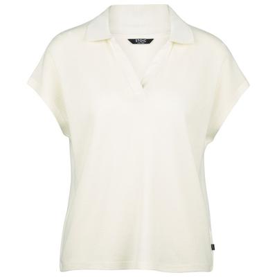 Stoic - Women's WoolHemp VarbergSt. Pique Polo - Polo-Shirt Gr XL weiß Image
