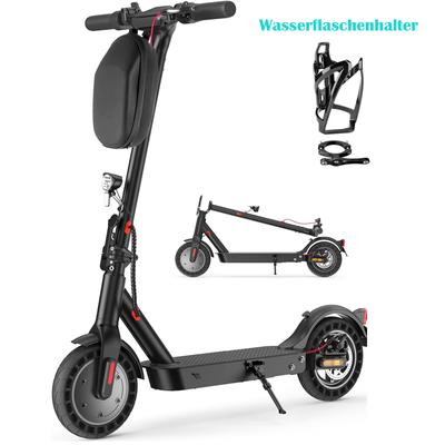 TEMU 8.5 Inch E-scooter With Abe, 30 Km Range, Electric Scooter With Honeycomb Tires, Dual , And Dual Suspension, 20 Km/h, 350w For Men And Women Image