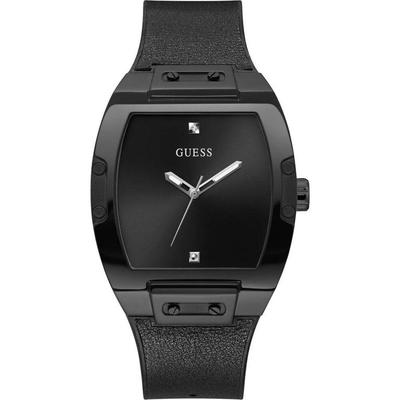 Phoenix Watch Gw0386G1 Leather (Archived) - Black - Guess Watches