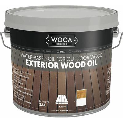 Woca - Exterior Holzpflegeöl (Grundbehandlung und Pflege) schwarz 2,5 Liter Image