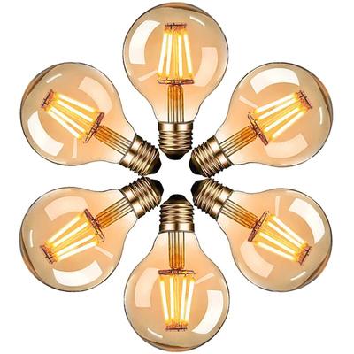 Beijiyi - LED-Edison-Vintage-Glühbirne, G80 E27 4 w Vintage-Glühbirne, 2200 k gelbes Licht, Image