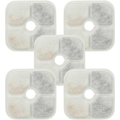 Vhbw - 5x Filter Ersatz für Catit pixi 43721, 43722 für Trinkbrunnen für Katzen, Hunde Image