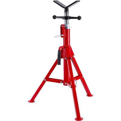 V-Kopf-Rohrständer, einstellbare Höhe 71–132 cm, Rohrheberständer, Tragkraft 1134 kg, tragbare, Image