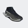 Basketballschuh ADIDAS PERFORMANCE "ANTHONY EDWARDS 1 LOW", Gr. 47, schwarz (core schwarz, silber metallic, core schwarz), Textil, Synthetik, sportlich, Schuhe