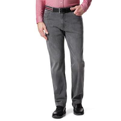 Walbusch Herren Gürtel-Jeans Regular Fit Grau Image