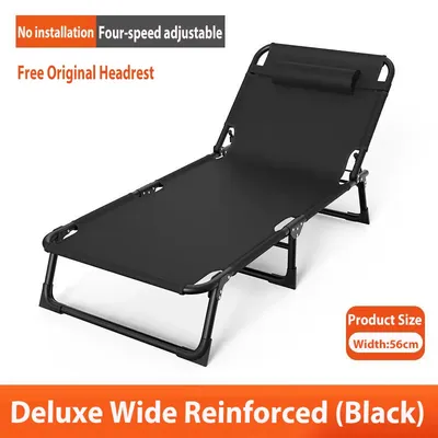 Folding beds single office nap bed portable reclining chair hospital escort beds simple installation-free nap bed marching beds