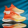 Orange Laufschuhe Männer Frauen Leichte Plattform männer Sommer Turnschuhe Atmungsaktive Wanderschuhe Frau zapatillas de hombre