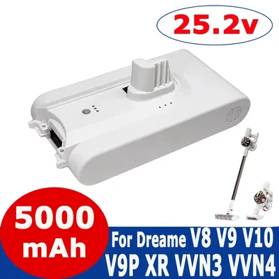 100% original lithium batterie für dreame v8 v9 v10 v9p xr vvn3 vvn4 handheld schnur lose v10acuum Image