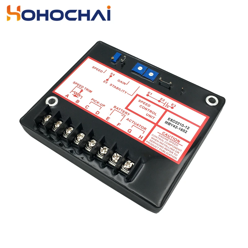 ESD2210 Motor Elektronische Gouverneur Speed Control Unit Diesel Generator Set Zubehör 12V 24V Image