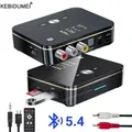 Trasmettitore ricevitore NFC Bluetooth 5.4 Adattatore audio wireless ottico/coassiale AUX RCA da 3,5
