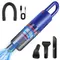 DayPlus Aspirateur à main 3 en 1, aspirateur portable sans fil, aspirateur de voiture électrique