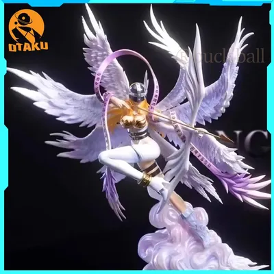 Digimon Adventure Figure Angewomon Figures Archery Angewomon Anime Figurine Pvc Statue Collection