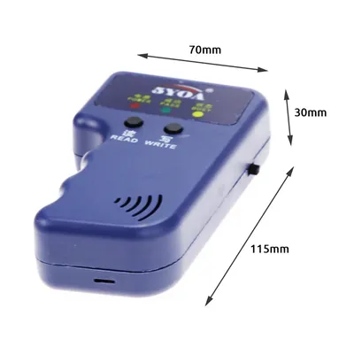5YOA IDW01 Programmer T5577 Writer Copier Duplicator Rewritable Keyfobs Repetitive Badge 125KHz