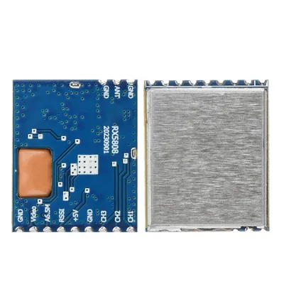 5.8G RX5808 Receiver SPI Control Wireless Audio Video Receiving Module 4.8~6.0GHz for FPV Systems RC