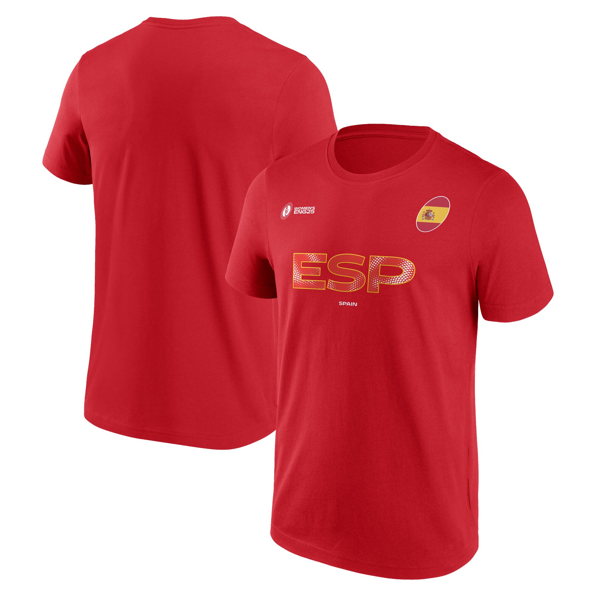 Rugby-Weltmeisterschaft 2025 – Fan-T-Shirt mit Grafik – Spanien Image