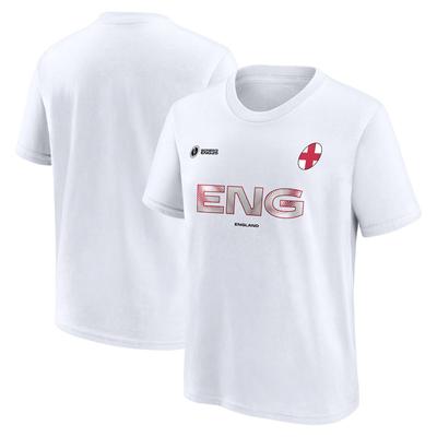 Damen-T-Shirt mit Grafik zur Rugby-Weltmeisterschaft 2025 – England – Junior Image