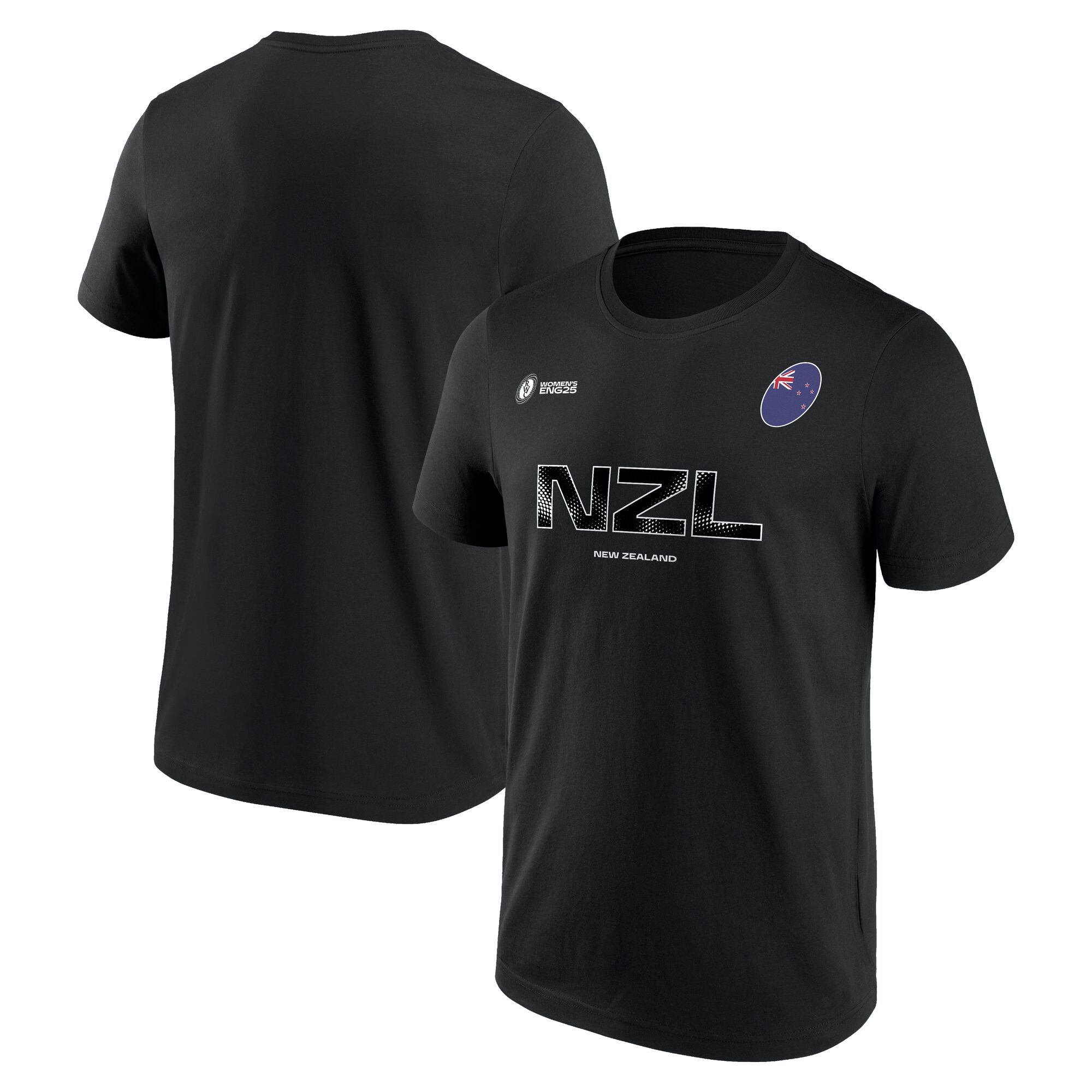 Rugby-Weltmeisterschaft 2025 Supporter Graphic T-Shirt – Neuseeland Image