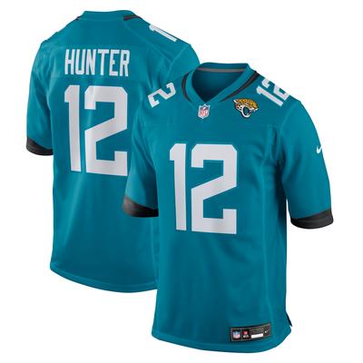 Jacksonville Jaguars NFL 2025 Draft First Round Pick Nike Game Heimtrikot - Blaugrün - Travis Hunter - Herren Image