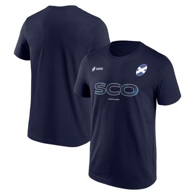 Fan-T-Shirt mit Grafik zur Rugby-Weltmeisterschaft 2025 für Damen – Schottland Image
