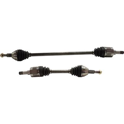 JC Whitney Axle Assembly, Front, Driver & Passenger Side, 1-year unlimited-mileage warranty SET-JRD28160005
