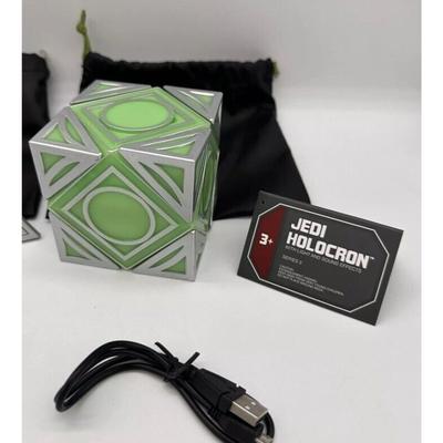 Disney Other | 2024 Disney Parks Star Wars Galaxy's Edge Green Jedi Holocron 2.0 May The 4th | Color: Green/Silver | Size: Os