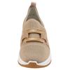 Slip-On Sneaker ARA "NEW YORK", Damen, Gr. 6,5, gold (sand, goldfarben), Textil, Veloursleder, casual, Schuhe, Freizeitschuh, Keilsneaker, Komfortschuh in Weite H (= sehr weit
