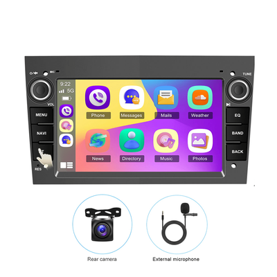 TEMU Hikity 19.8cm Hd Car Autoradio [2+64g] For 13 Car Dash Stereo With Carplay&for Auto, Gps, Wifi, Swc, Eq, Fm, Backup Camera For , Without Battery