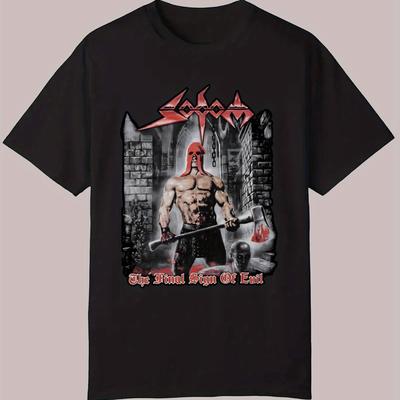 TEMU Adult Summer Casual Crew Neck Polyester Fiber Portrait Pattern Men's T-shirt, Stretch, Regular Fit Image