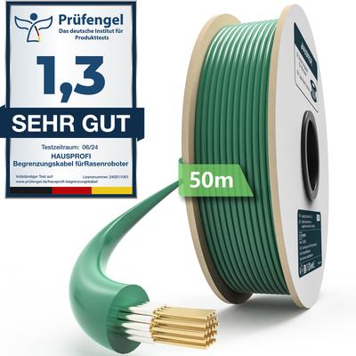 TEMU Universal Cable For Robot Lawn Mowers, Tin Plated Copper Cable Hausprofi Cable For All Robot Lawn Mowers, Diameter 2.7 Mm (50 M) Image