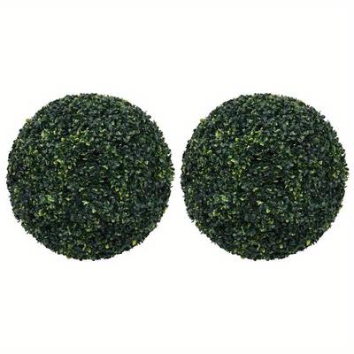 TEMU Outdoor Plant Pot Artificial Boxwood Balls 2 Pcs. 52 Cm Image