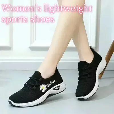 2025 Women's lightweight sports shoes, adult sports shoes, breathable mesh shoes, comfortable soft