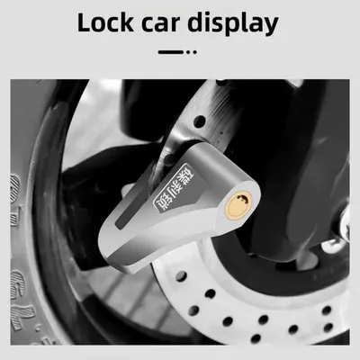 Disc Brake Lock Electric Motorcycle Anti-theft Lock Mountain Bike Brake Disc Alloy Steel Bicycle Electric Scooter Disc Lock
