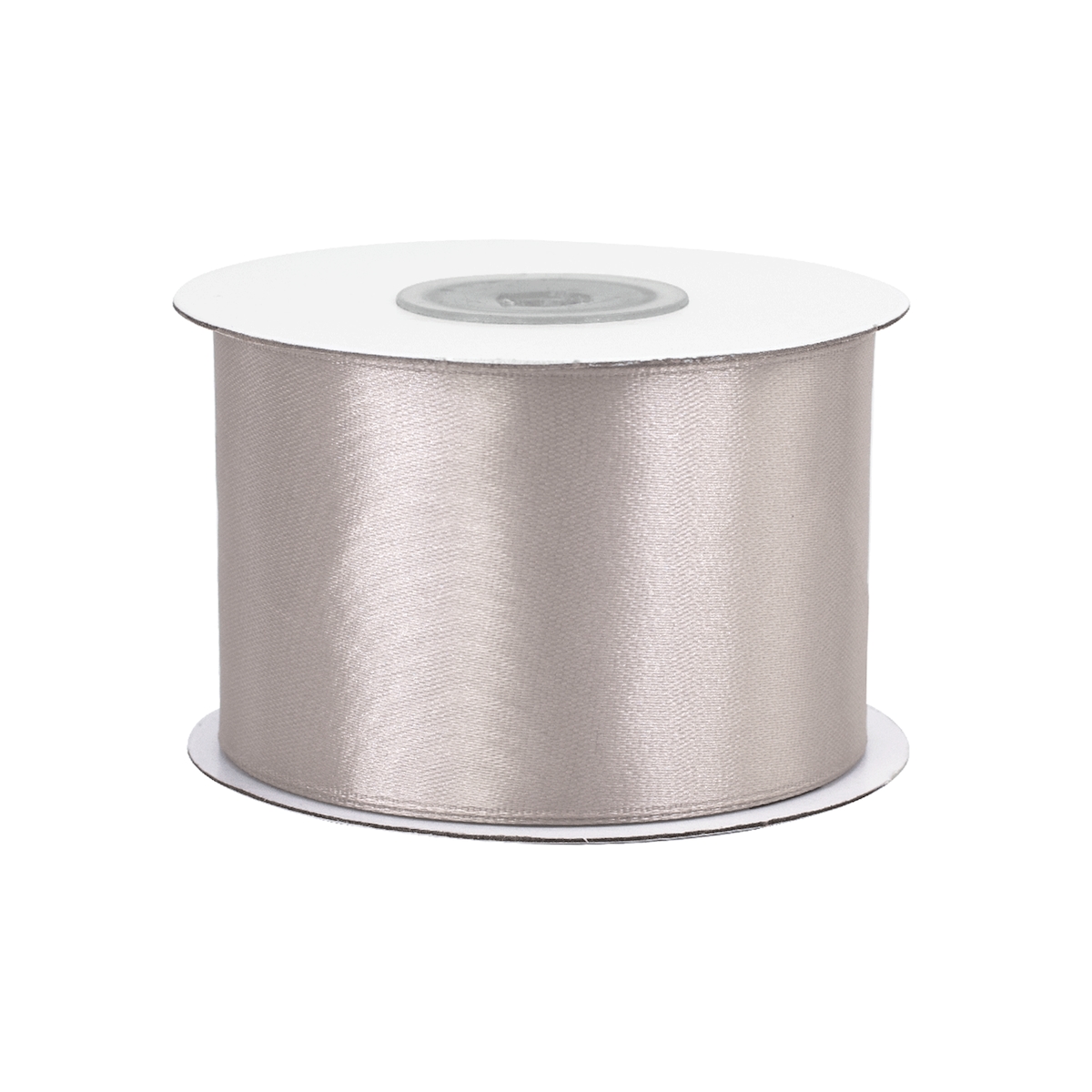 Creativery 50mm Satinband 25m Schleifenband Geschenkband Dekoband Breites Stoffband Taupe Image