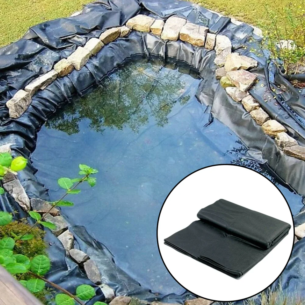 Fischteicheinlage für den Außenbereich, wasserdichtes Tuch, Gärten, Pools, PVC-Membran, verstärkte Landschaftsbau, HDPE-Pool, Fischteicheinlagen Image