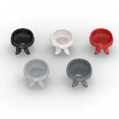 MOC 10PCS Schal Bausteine Kit 30133 Figuren Körper Tragen Austauschbare Ziegel Montieren Partikel Image